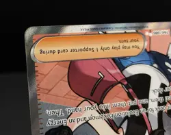 Pokemon TCG Hilda 164/086 White Flare Full Art Holo Rare Trainer Card *READ - Image 4