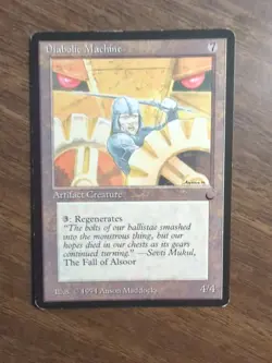 Magic the Gathering ~ MTG ~ 1x Diabolic Machine ~ M/NM ~ THE DARK - Image 1
