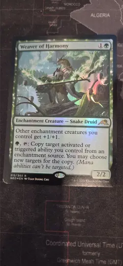 MtG Weaver of Harmony Foil - Image 1