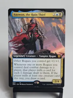MTG - Commander: Zendikar Rising - Anowon, the Ruin Thief - Extended Art - Image 1