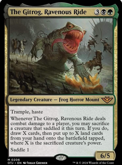 The Gitrog, Ravenous Ride (Promo Pack) [Outlaws of Thunder Junction Promos] Nea - Image 1
