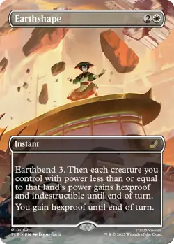 Earthshape - Borderless Light Play, English Magic the Gathering MTG Avatar: The - Image 1