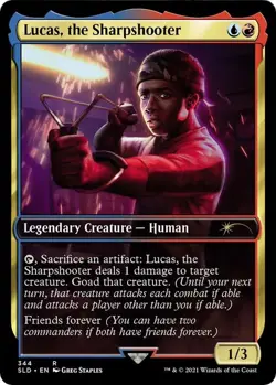 1x Lucas, the Sharpshooter - Stranger Things - Secret Lair Drop Series - Image 1