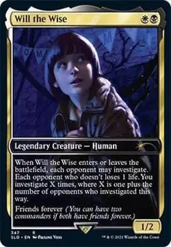1x Will the Wise - Stranger Things - Secret Lair Drop Series - NM - MTG - Image 1