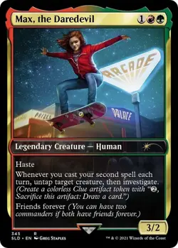1x Max, the Daredevil - Stranger Things - Secret Lair Drop Series - NM - MTG - Image 1