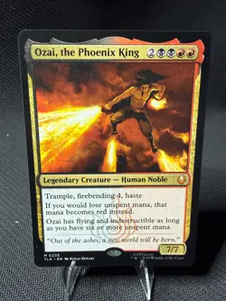 Ozai, the Phoenix King - TLA #235 | MTG Avatar Legends | Legendary Creature - Image 1