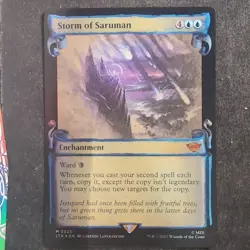 Storm of Saruman - Foil Scroll - Lord of the Rings: Tales of Middle Earth (MTG) - Image 1