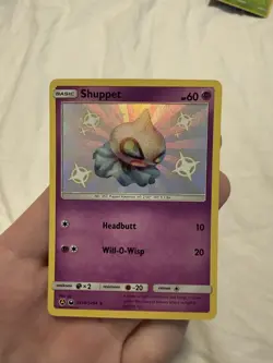 Shuppet SV16/SV94 Hidden Fates Shiny Vault Holo Rare Pokemon - Image 1