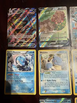 Pokemon Lot of 10 TCG Trading Cards Collection - Umbreon - Blastoise - Image 2