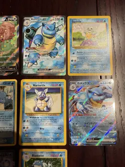 Pokemon Lot of 10 TCG Trading Cards Collection - Umbreon - Blastoise - Image 3