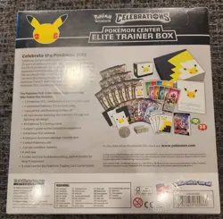 Pokemon TCG 25th Celebrations Pokemon Center Exclusive Elite Trainer Box ETB 820650809866 - Image 3