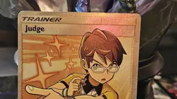 Judge 209/214 Gold Full Art Pokemon Lost Thunder NM Trainer - Image 2
