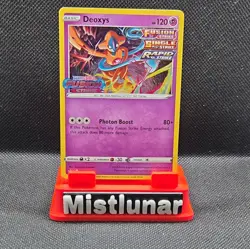 Pokemon TCG - Deoxys SWSH170 Black Star Promo - NM 🧬 - Image 1