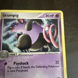 Pokemon TCG Grumpig Prerelease 29/106 Emerald Promo Near Mint - Image 4