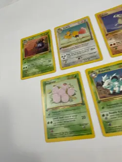 First 1st Edition Pokemon Jungle Lot Gloom Goldeen Dodrio Exeggutor Cubone - Image 5