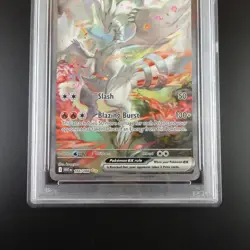 PSA 10 Reshiram ex 166/086 Pokemon White Flare Full Art Graded - Image 3