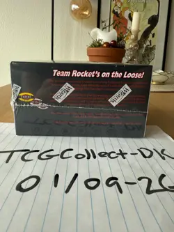 Pokemon Team Rocket Booster Box 1st Edition (2000) - Factory Sealed - WOTC - Image 4