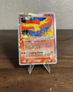 Moltres ex 115/112 2004 Pokemon Fire Red Leaf Green Holo - Image 2