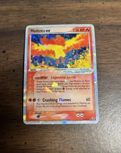 Moltres ex 115/112 2004 Pokemon Fire Red Leaf Green Holo - Image 3
