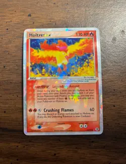 Moltres ex 115/112 2004 Pokemon Fire Red Leaf Green Holo - Image 4