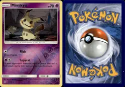 Pokemon Tcg Mimikyu 58/145 Sm-Guardians Rising Reverse Holo NM - Image 1
