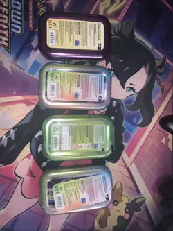 Pokemon TCG Mini Tins Sealed Tin with 2 Sealed Packs Paldean Fates And Others - Image 2