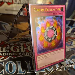 Ring of Destruction DPKB-EN036 Ultimate Rare Unlimited Edition NM Yugioh - Image 2