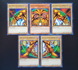 Exodia the Forbidden One LDK2-ENY04 Legendary Decks II Unlimited full set of 5 - Image 1