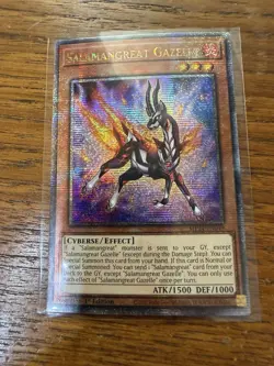 Salamangreat Gazelle - MP24-EN049 - Quarter Century Secret Rare YuGiOh - Image 1