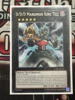 D/D/D Marksman King Tell CORE-EN052 Clash of Rebellions Unlimited - Image 1
