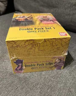 DP-01 Kingdoms of Intrigue OP-04 Sealed Double Pack Case One Piece - Image 2