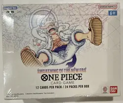 Bandai One Piece CCG Awakening of the New Era Booster Box - 24 Packs 810059783546 - Image 1