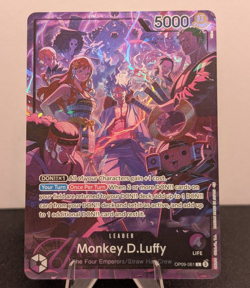 One Piece CCG Monkey.D.Luffy Crew English Version 2nd Anniversary Set OP-PR - Image 1