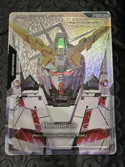 Gundam Card Game GD01 Newtype Rising R-003 C+ Unicorn Gundam english - Image 1