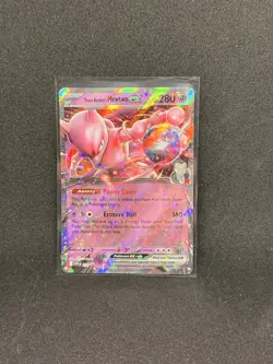 Pokemon TCG Team Rocket's Mewtwo EX Black Star Promo Card SVP 216 NM - Image 1