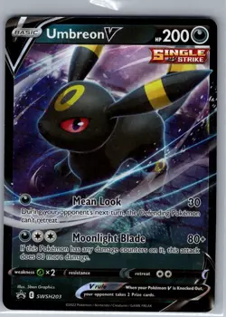 Umbreon V SWSH203 SWSH: Sword & Shield Promo Cards - Pokemon Card - NM - Image 1