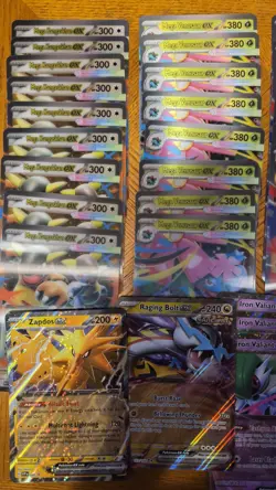 Pokemon TCG Jumbo Card Lot: 63 Jumbo Cards From S&V AND ME Sets. - Image 1