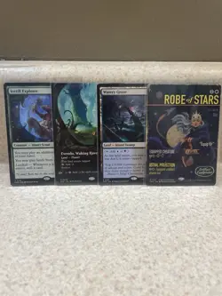 Magic: The Gathering Edge Of Eternities 4 Cards NM Condition Showcase Borderless - Image 1