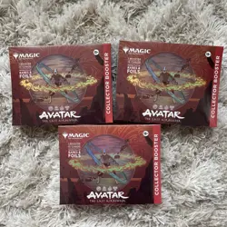 Avatar: The Last Airbender Collector Booster (Magic: The Gathering) 3 BOX LOT ! - Image 1