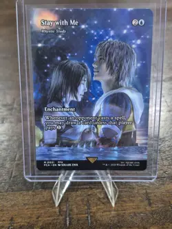 Stay with Me - Rhystic Study (Showcase) Final Fantasy: Through the Ages Regular - Image 1