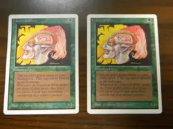 MTG Magic The Gathering Unlimited Llanowar Elves LP Condition - Image 1