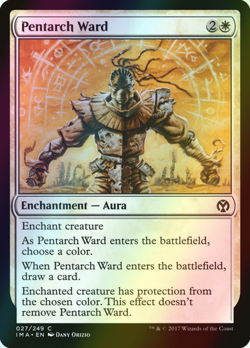 MTG Pentarch Ward Foil ** Iconic Masters ** English (NM) - Image 1