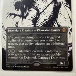 Drivnod, Carnage Dominus (Showcase) Phyrexia: All Will Be One Regular - Image 3
