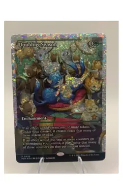 Doubling Season (Showcase) (Fracture Foil) Foundations Foil - Image 1