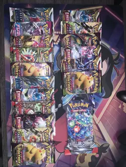 Pokemon TCG 18 Sealed Packs Sword And Shield/scarlet&violet - Image 1