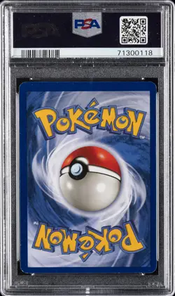 1999 POKEMON FOSSIL #4 DRAGONITE-HOLO PSA 7 - Image 2