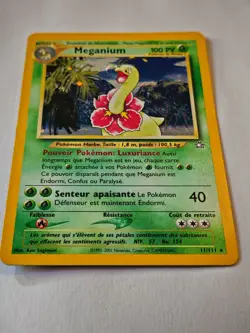 Carte Pokemon Meganium 11/111 Neo Genesis VF FR - Image 2