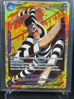 One Piece - PRB02/Eb01-061 - Mr.2.Bon.Kurei(Bentham) SEC - English NM - Image 1