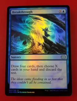 1x Breakthrough | FOIL | Double Masters 2022 | MTG Magic Cards - Image 1