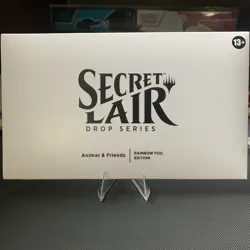 MTG Secret Lair Animar and Friends Rainbow Foil Edition Sealed Card Set - Image 1